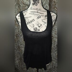 Black Sleeveless Women's Top